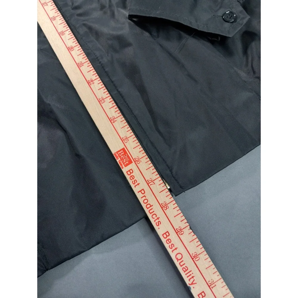 Vintage 80s Galebreaker Black Nylon Utility Tactical Workwear Jacket Men's XL